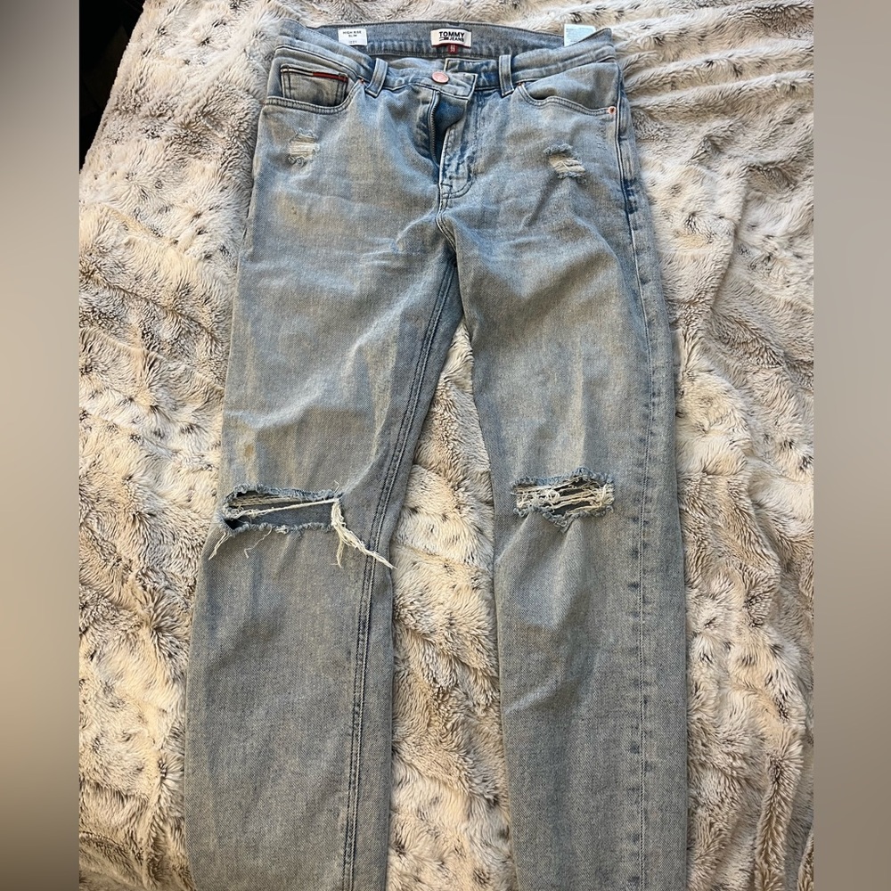 Tommy Jean Slim Rise Jeans